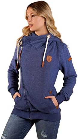 Wanakome feminino Athena Side Zip Hoodie