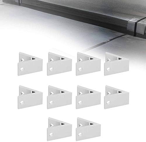 Gowenic 10pcs Alumínio Canto do ângulo Industrial Angle Aluminium Connector com bom desempenho