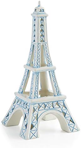 Lanterna votiva da vela da torre Eiffel - pintar sua própria lembrança de cerâmica