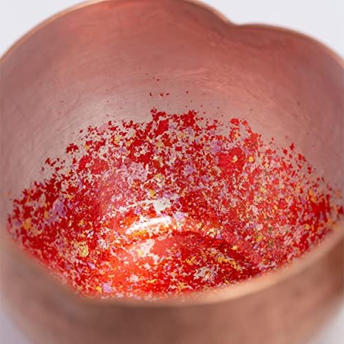 アトリエ 鍛 鍛 鍛 鍛 Obra de arte artesanal de cobre japonesa da Copa Japanha de Guinomi, utensílios de mesa de estilo japonês, OCHOKO,