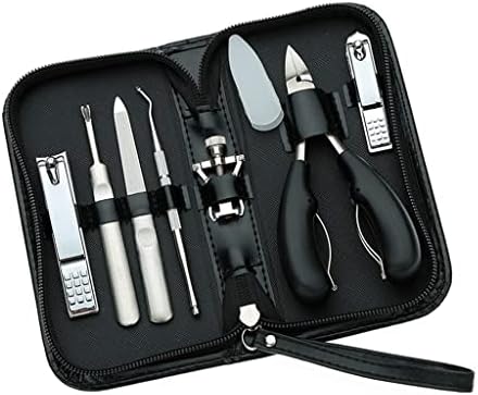 Doubao Manicure Set Pedicure Conjuntos de unhas Clippers Tools Kit de tesoura profissional de aço inoxidável Kit de cortador