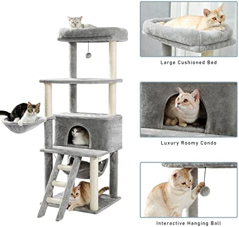 Houkai Cat Tree Toard ritando sisal post