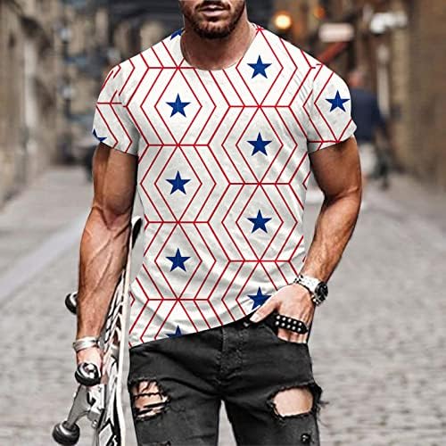 Homens de verão Camisas casuais Moda moda primavera verão casual manga curta o pescoço impressa camisetas