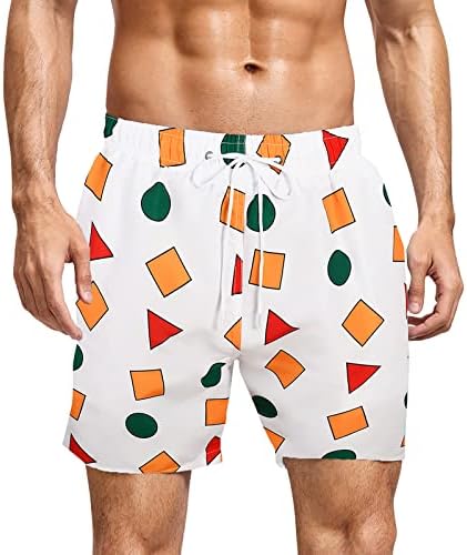 Iepofg mass shorts de praia de verão calças de colheita seca rápida esporte de calça curta e respirável