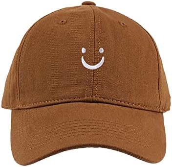 Cinicismo Smiley Face Hat Baseball Cap homem Menino Caminheiro de caminhão algodão Bordado ajustável