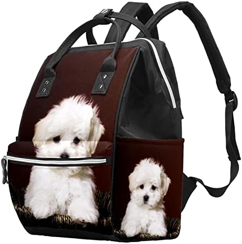 Mochila VBFOFBV Backpack, bolsas de viagem portáteis multifuncionais para homens, adorável Dachshund Pet Animal Dog Animal