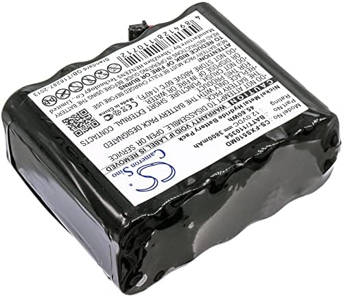 Cameron Sino Nova Bateria de Substituição Fit para Fukuda Monitor DS5100