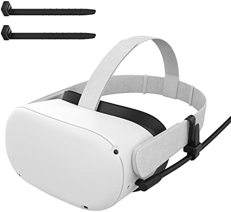 Acessórios AMVR VR Tiras de armazenamento de cabos de silicone para Oculus Quest/Quest 2/Rift/Rift S/Válvula Índice/HTC Vive/Vive