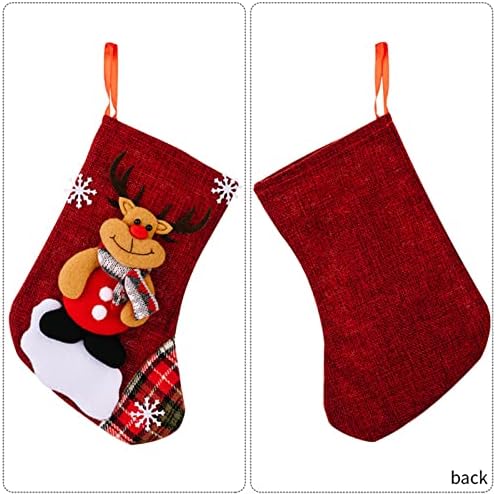 Big Sockings Candy Socks Decorações de Natal Decorações de festa de Natal em casa Decorações de Natal