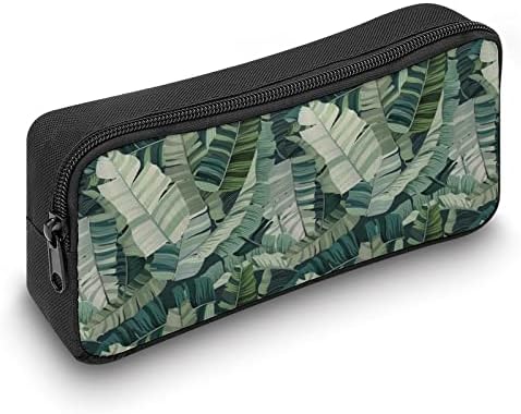 Casuma de folhas de camuflagem tropical bolsa de papelaria bolsa de maquiagem portátil Bolsa de armazenamento Organizer