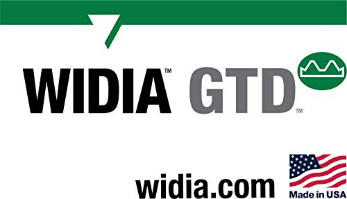 Widia gtd gt905105 vitória gt90 hp torneira, chanfro de plugue, corte à mão direita, hélice da mão esquerda, 3 flautas,