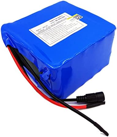 Bateria de íon de lítio de 24V 12ah, BMS embutida, bateria de PVC à prova d'água 6S 6P, para o kit de motor de cadeira de rodas