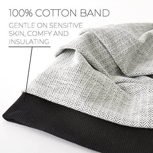 Mens Womens Beanie Slouchy Cotton - Baggy enormes dimensões Hipster Hat Surfer Menie Stoneie