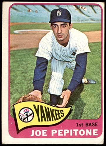 1965 Topps 245 Joe Pepitone New York Yankees Good Yankees