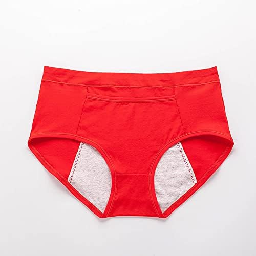 Período das mulheres Boyshorts confortáveis, com calcanha de lingerie de lingerie de lingerie de cintura alta