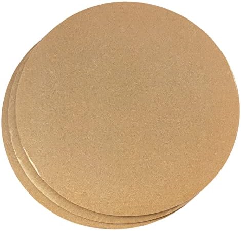 Michaels 12 ”; Placas de bolo redondo Gold Glitter By Celebrate ™