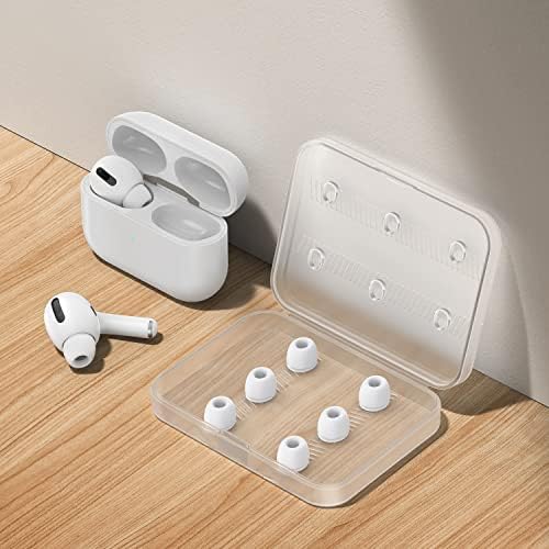 Link Dream 6 peças Dicas de orelha de substituição para airpods pro/airpods pro 2 silicon orar bads dicas com caixa