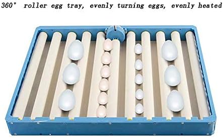 Incubadores de zapion para chocar ovos de torneamento automático, 64/128 ovos controle de temperatura digital para galinhas patos Birds