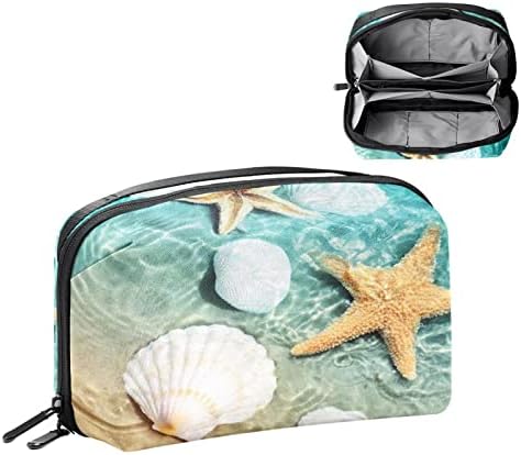 Organizador eletrônico Small Travel Cable Organizer Bag para discos rígidos, cabos, carregador, USB, cartão SD, starfish starfishells