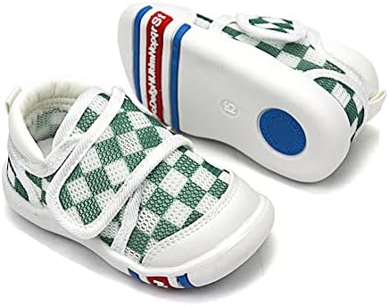 Oaisnit meninos meninas sapatos leves tênis leves tênis respiráveis ​​tênis de tênis anti-deslizamento Baby First Walkers