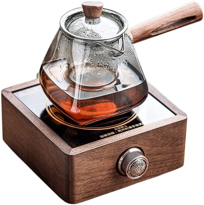 Walnut Wood Electric Ceramic Fove Tea Maker Small Light Luxury Cozinion