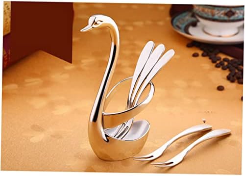 Luxshiny Set Metal Spoons Silgraware Conjuntos de talheres de secar pratos de rack de barquinho de barquinho de metal conjunto