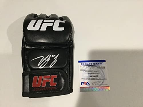Bruce Buffer assinado Autografado UFC Glove PSA DNA CoA AA - luvas UFC autografadas
