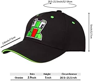 Hooci tamanho adulto tampa de beisebol Base de beisebol de algodão Snapback Cap chapéu de bordado ajustável Snapback ajustável