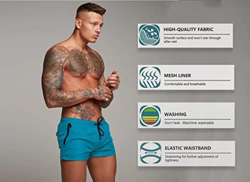 Mens Swim Turncos de calcinha rápida de roupas de banho seca