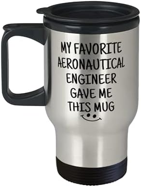 Meu engenheiro aeronáutico favorito me deu esta caneca, uma ideia engraçada de Natal exclusiva do engenheiro aeronáutico de 14 onças de aço inoxidável caneca