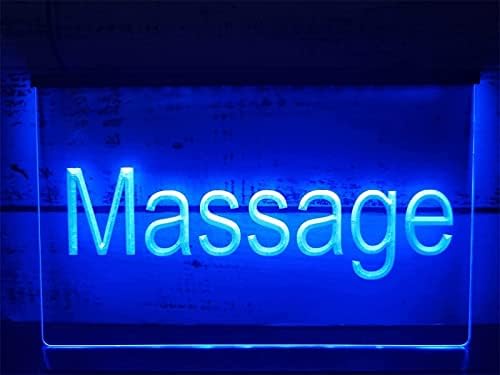 DVTEL MASSAGEM SHOP NEON SIGN MODELAÇÃO DE LED LEITAS LUZES LUMINAS LUNTAS LUZ