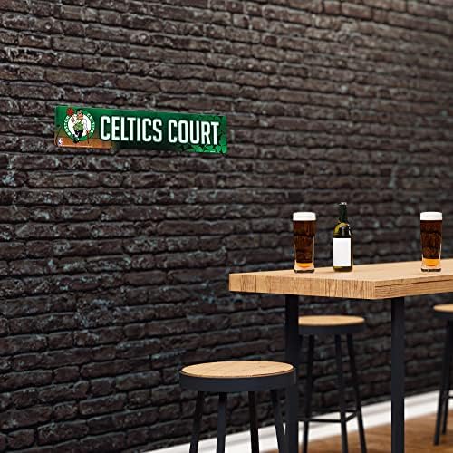 RICO INDUSTRIES NBA PLÁSTICA PLÁSTICA PLÁSTICA 4 x 16 placas de rua