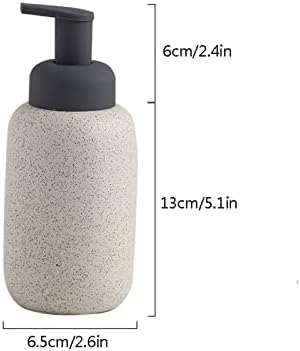 Dispensador de sabão Dispensador de sabão doméstico 13,5 oz Cerâmica de sabão de óleo essencial de cerâmica para