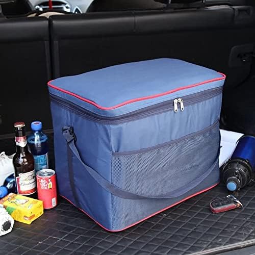 Zhuhw 35l Isolate Picnic Bag Pack Pacote de gelo portátil Bolsa refrigeradora Alimento Bolsa térmica Bolsa isolada