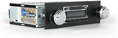 AutoSound personalizado 1974-78 Mustang USA-630 em Dash AM/FM 2