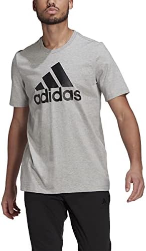 Camiseta básica de esportes da adidas masculina