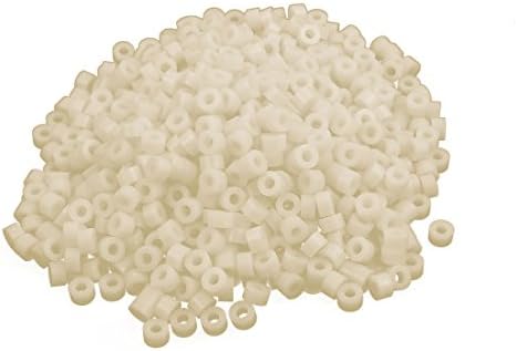 Aexit M3 Ferramentas de 4 mm e comprimento de hardware de 3 mm de nylon interno de nylon plana plana plana kets espaçadores