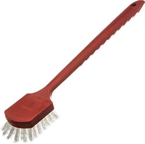 Carlisle Foodservice Products 4011305 Brush utilidade de alta calor, 20 x 3, vermelho