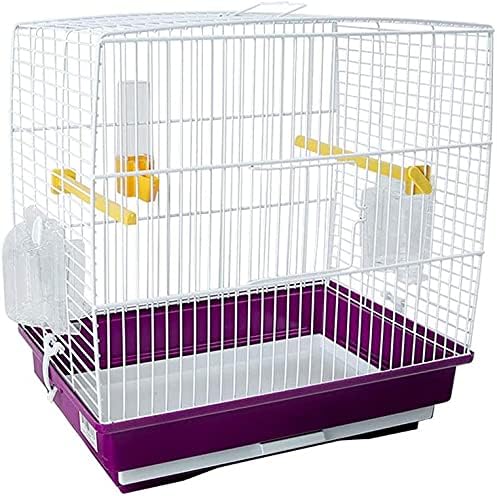 Gaiolas de vôo de pássaro de pássaros gaiolas Parrot Casas de animais de estimação Capés de pássaros aço inoxidável gaiola de pássaro grande papagaio bandeira pombo de pombo portátil pássaros pequenos portátil