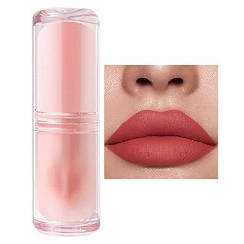 Pétalas Creme batom batom Sweet Velvet Autumn e Winter Red Brown Natural Nude Série Nude Lipstick Não tira maquiagem