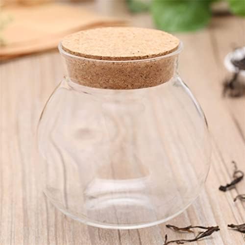 WFJDC Mini com rolhas macias de pó de café de chá de açúcar de açúcar de vidro de copo de copo de cozinha de cozinha