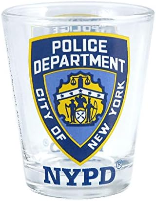 Torkia - Licenciado Oficial da NYPD Shot Glass - 1,5 oz