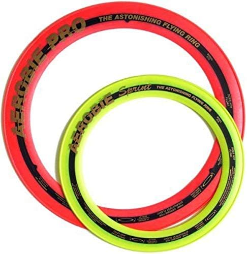 Aerobie Pro Ring & Sprint Ring Set, cores variadas aleatórias