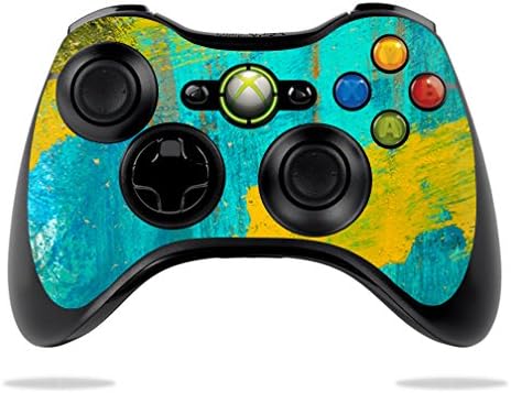 MightySkins Skin Compatível com Microsoft Xbox 360 Controller - Azul acrílico | Tampa protetora, durável e exclusiva do encomendamento de vinil | Fácil de aplicar, remover e alterar estilos | Feito nos Estados Unidos