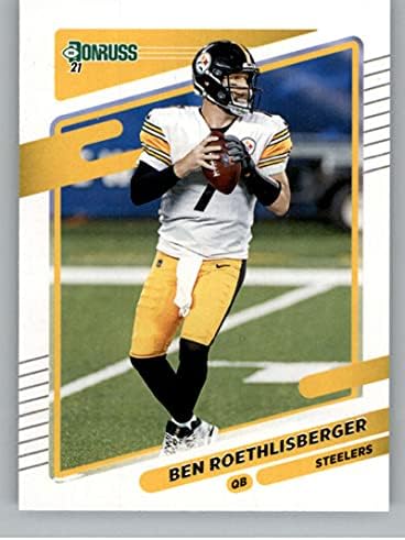 2021 Donruss #19 Ben Roethlisberger Pittsburgh Steelers NFL Football Card NM-MT