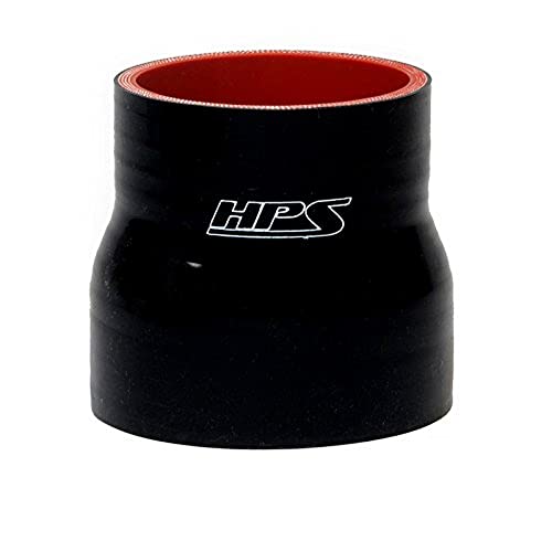 HPS HTSR-100-150-L4-BLK SILICONE HIGH TEMPERATURA DO REDUPOR REFORMADO DE 4 PLUY MUDOS DE ACUPLOR, PRESSÃO MAXIMANTO DE 100 PSI,