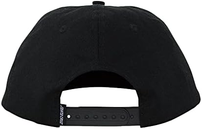 Santa Cruz Mid Profile Snapback Hat Flamed, não um chapéu de skate de ponto