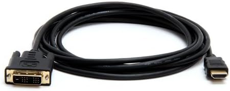 HDMI Male para DVI -D Cabo masculino HDTV PS3 Computador de plasma LCD - 10 pés