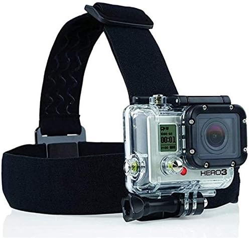 Navitech 8-in-1 Action Camera Accessories Combo Kit-Compatível com a câmera de ação HD de 1080p White One.