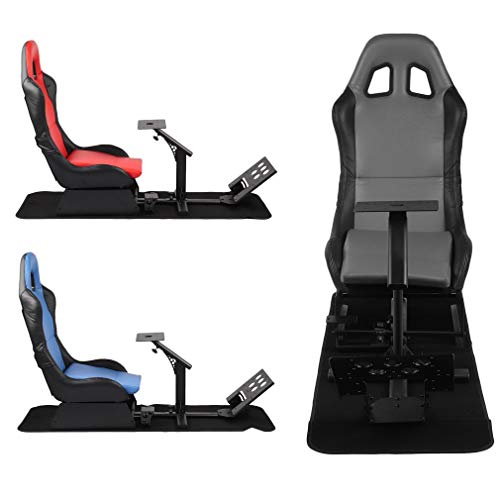 Racing Simulator Seat for PS4, suporte do volante de jogo, Racing Sating Gaming Cadeira Simulator Cockpit Wheel PS4 Stand